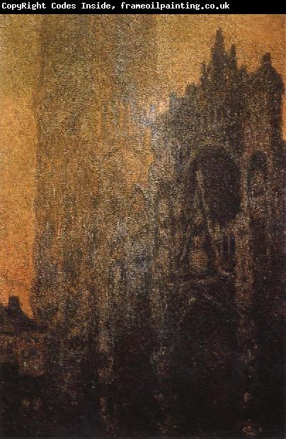 Claude Monet The Portal and the Tour d Albane at Dawn